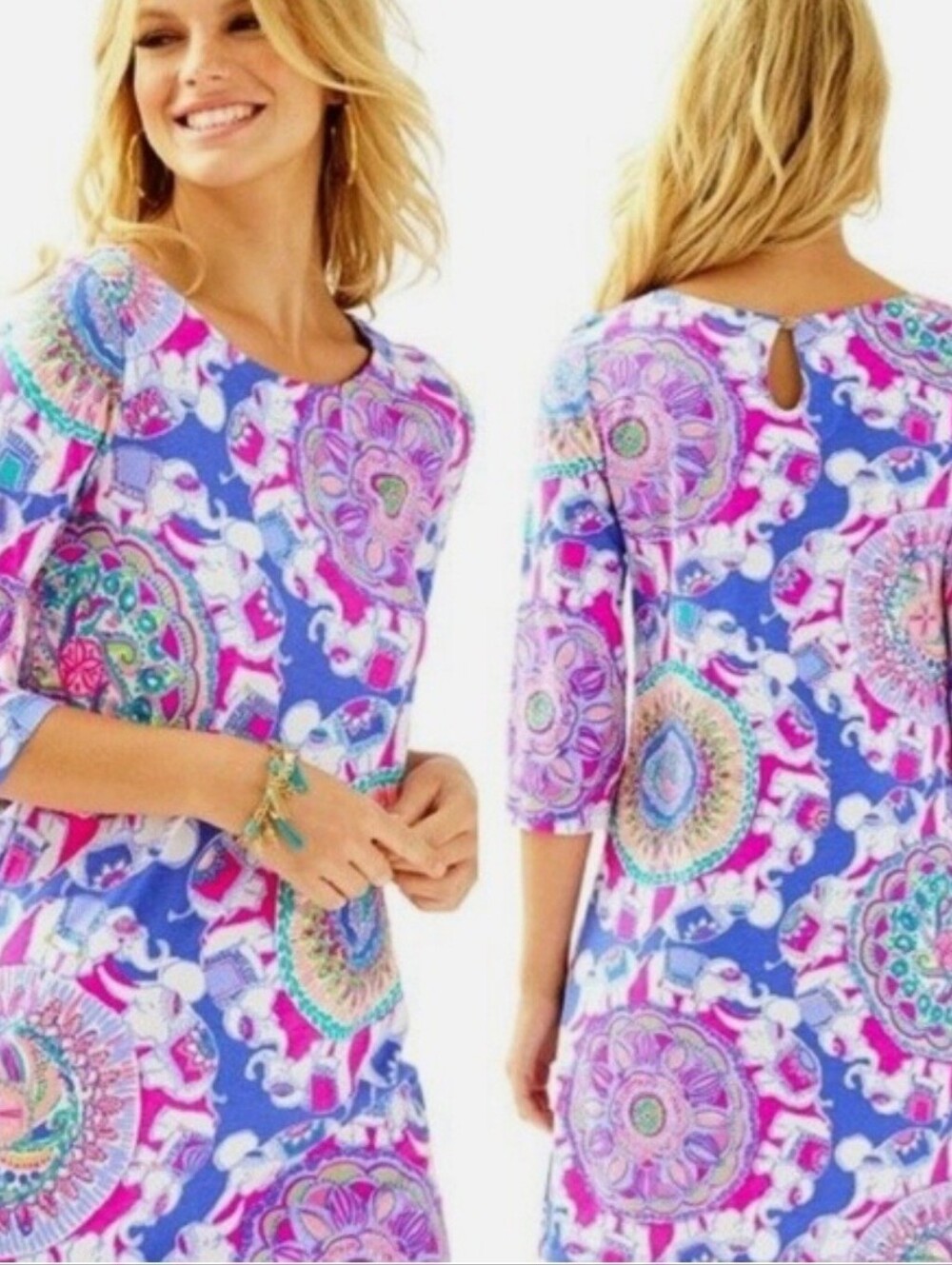 Lilly Pulitzer "Play That Trunky Music" Bay Dress